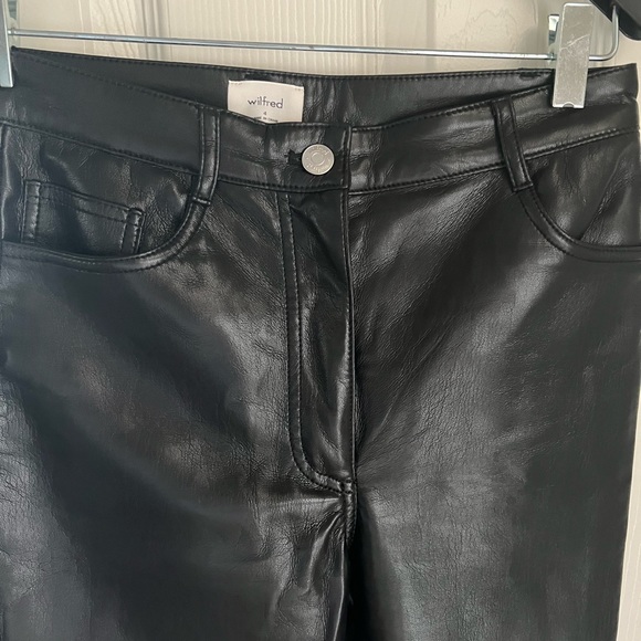 Aritzia’s Wilfred Vegan Leather Pants - Picture 6 of 7